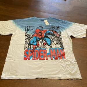 New Spider Man TShirt Marvel Large